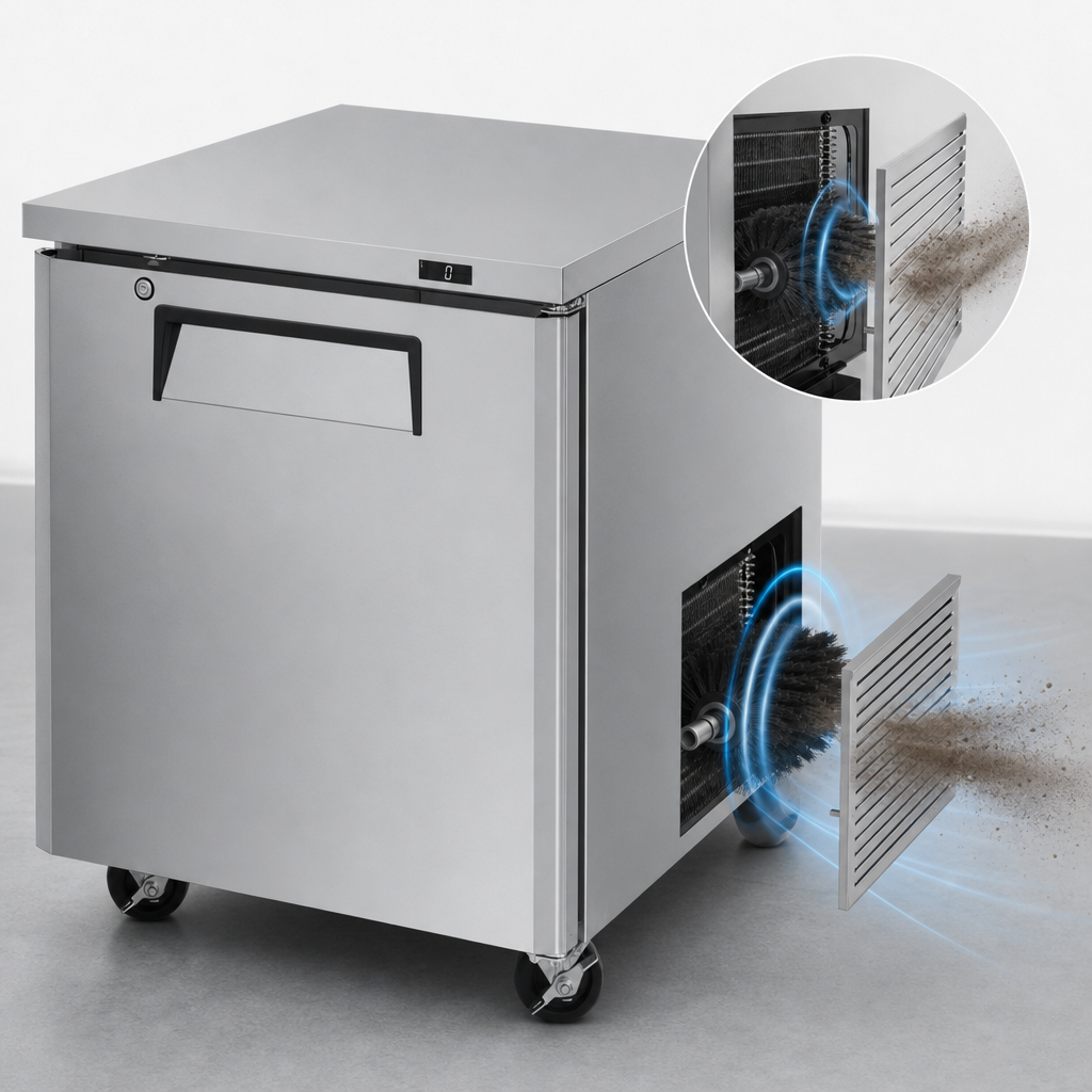 Self-Cleaning Condenser