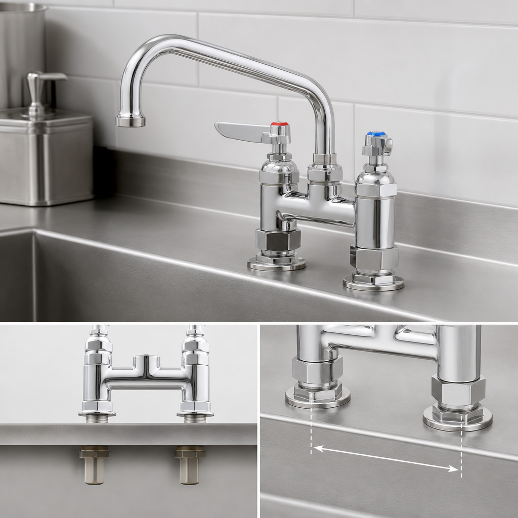 Adjustable 4-Inch Centers
