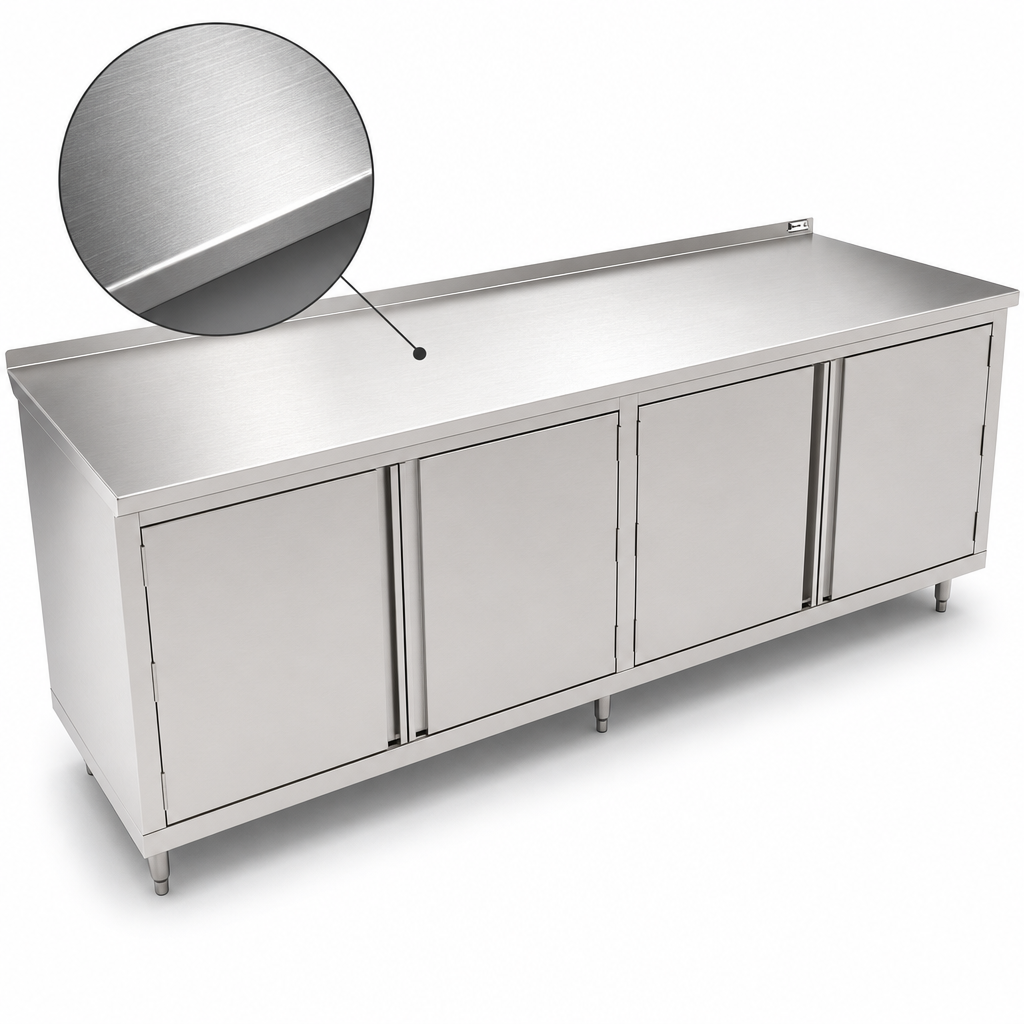 14-Gauge Stainless Steel Top