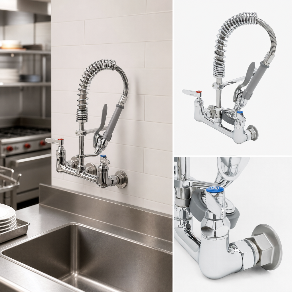 EasyInstall Wall Mount Mixing Faucet