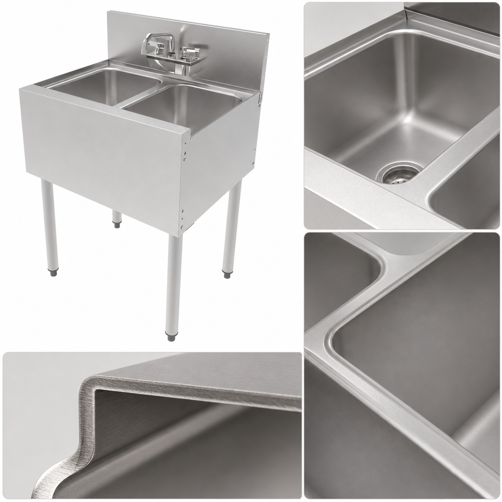 18-Gauge Stainless Steel Bowls