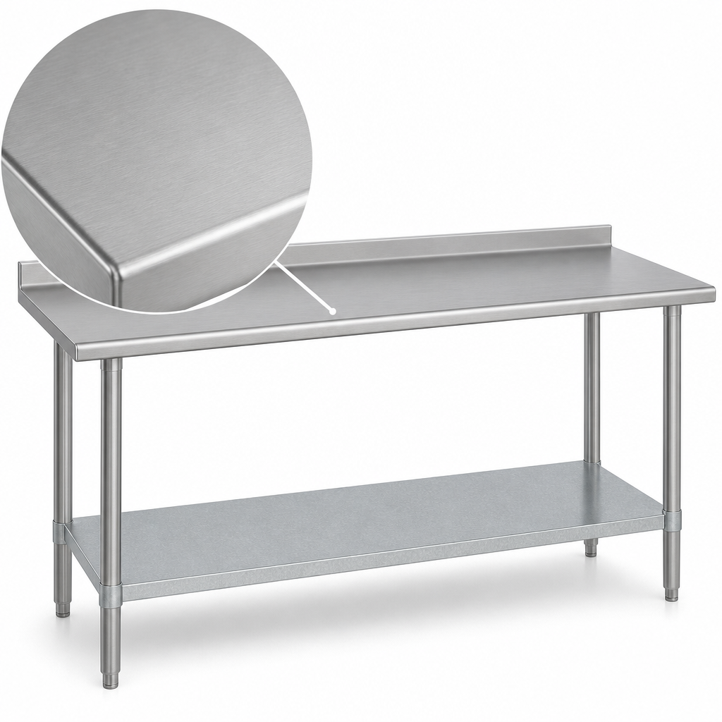 16-Gauge 300 Series Stainless Steel Top