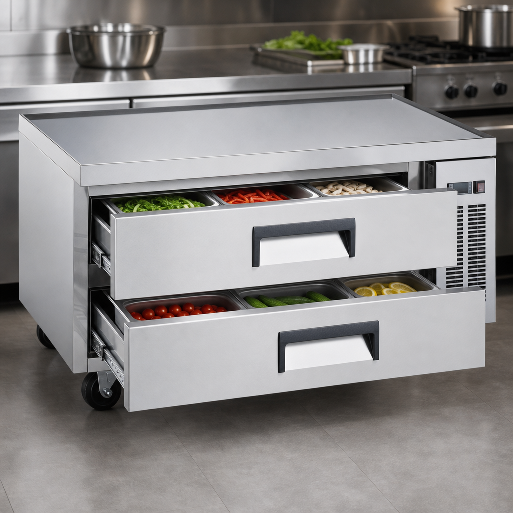 Two Refrigerated Drawers