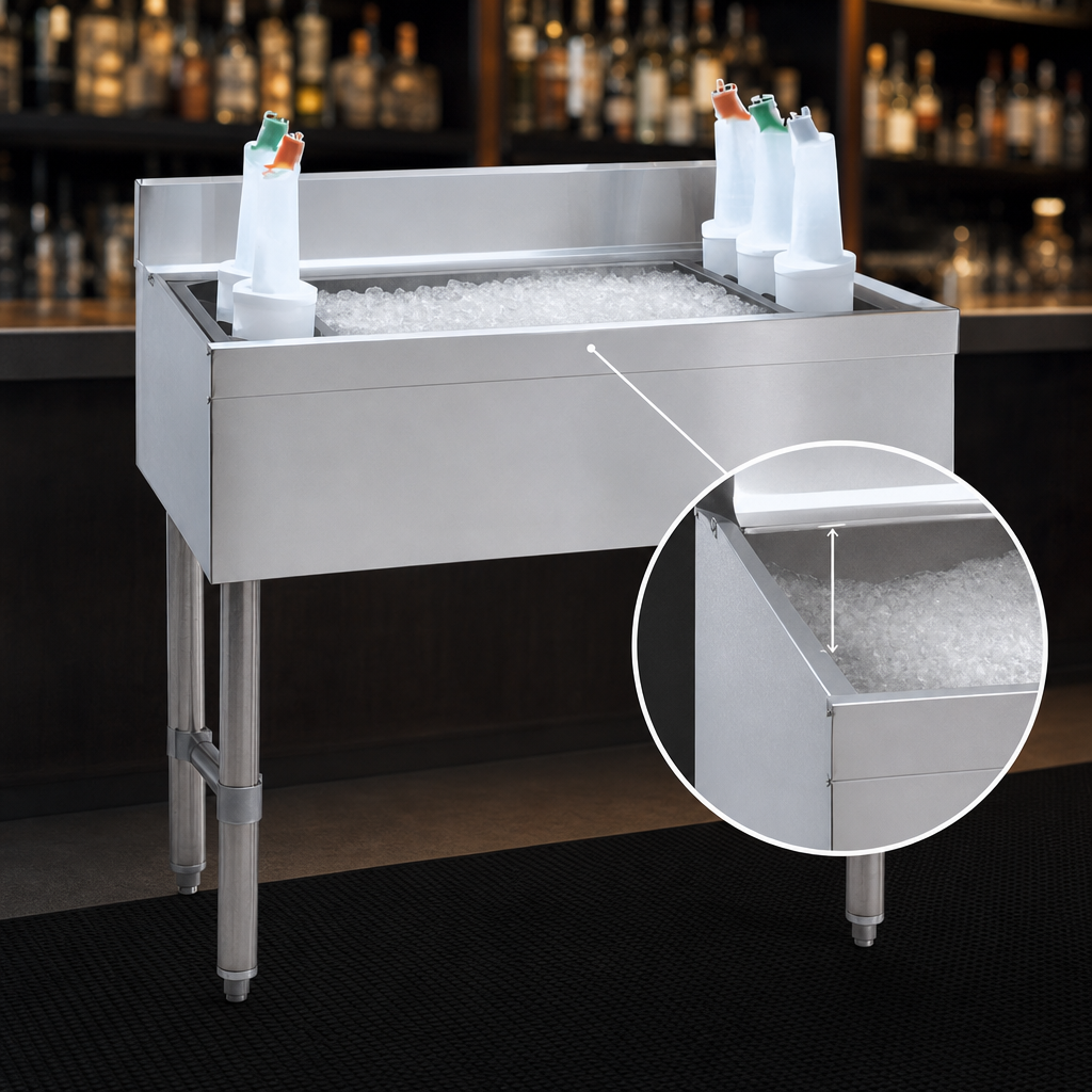 12-Inch Deep Ice Bin