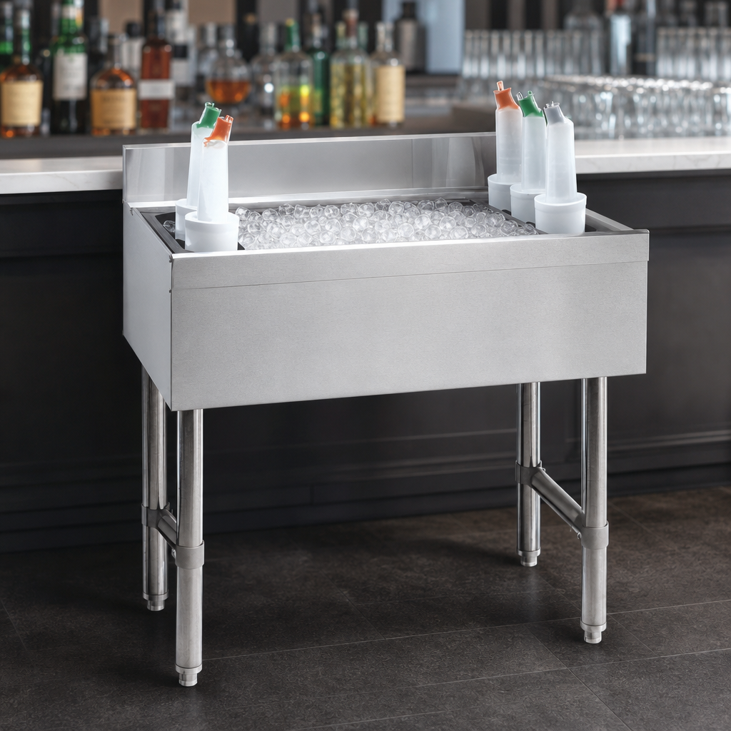 Approximately 98 lb. Ice Capacity