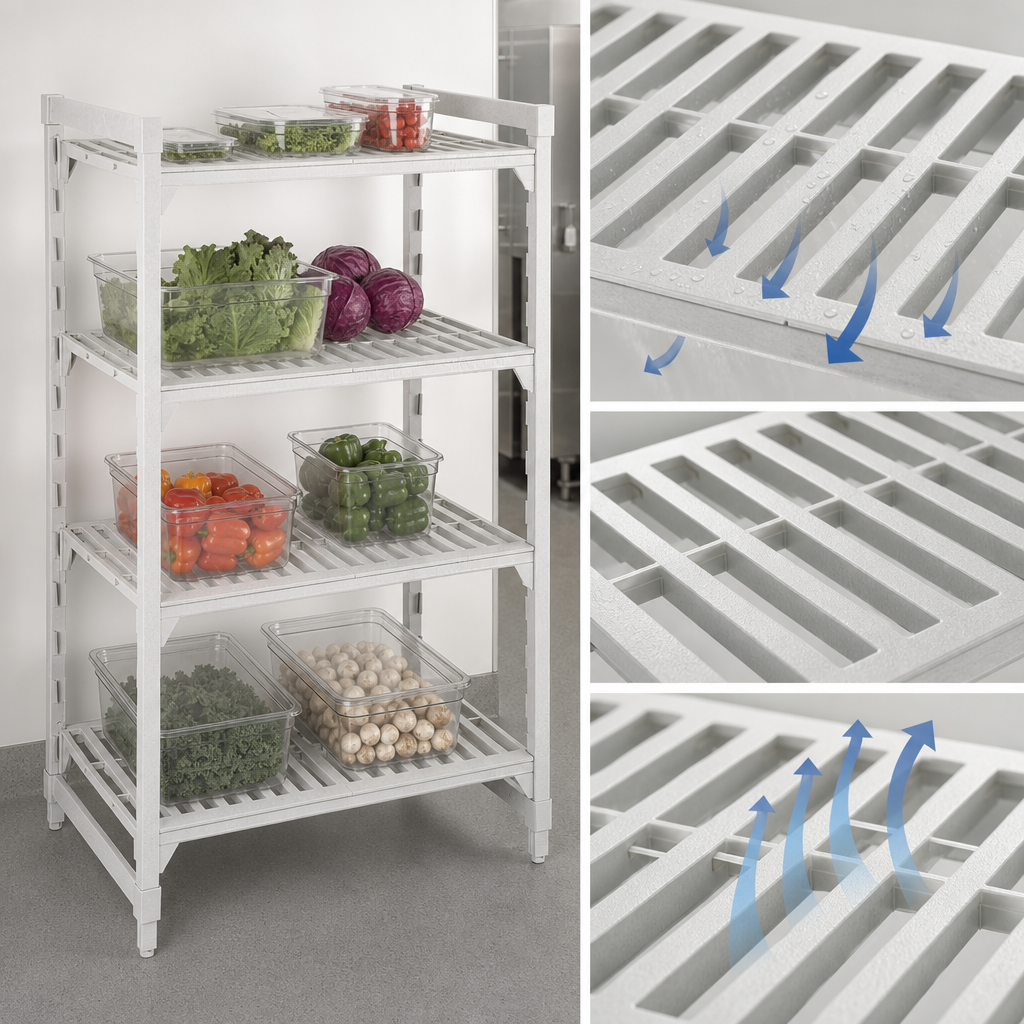 Vented Shelf Plates