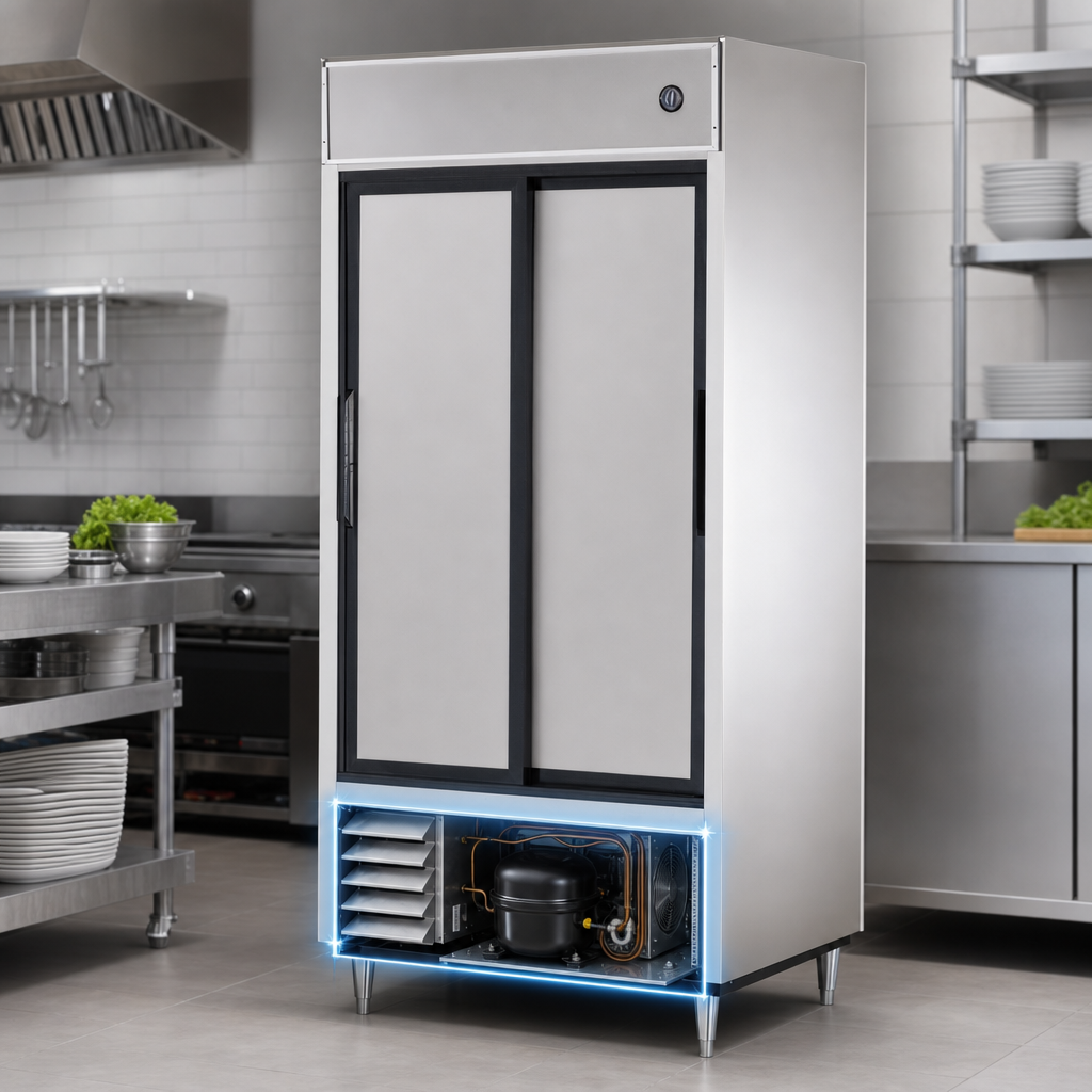 Bottom-Mounted Self-Contained Refrigeration