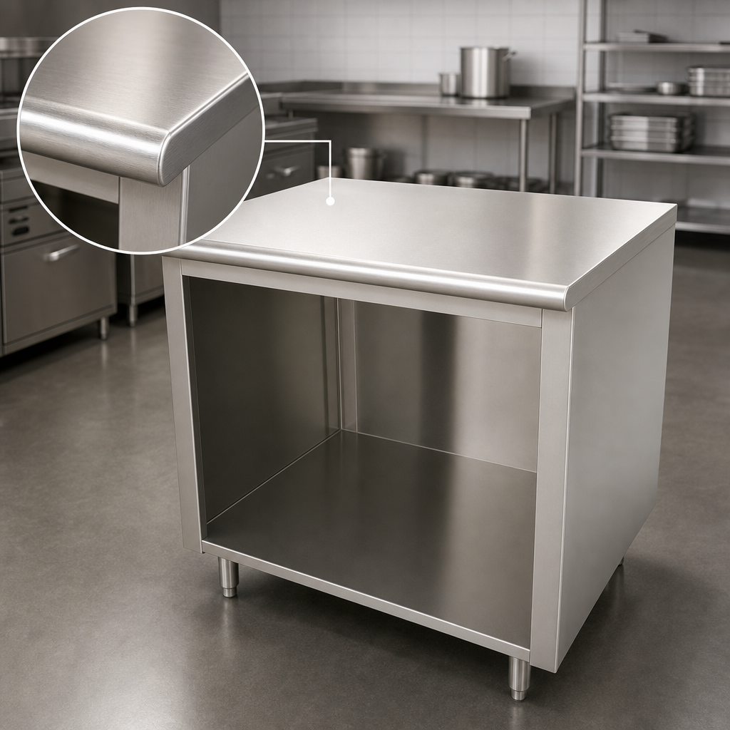 14 Gauge 304 Stainless Steel Top