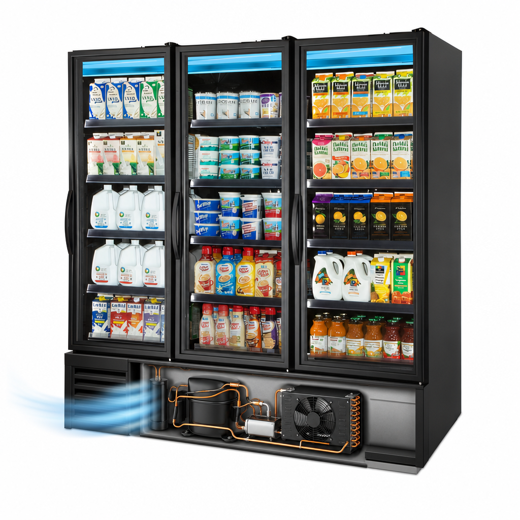 Self-Contained Bottom-Mounted Refrigeration