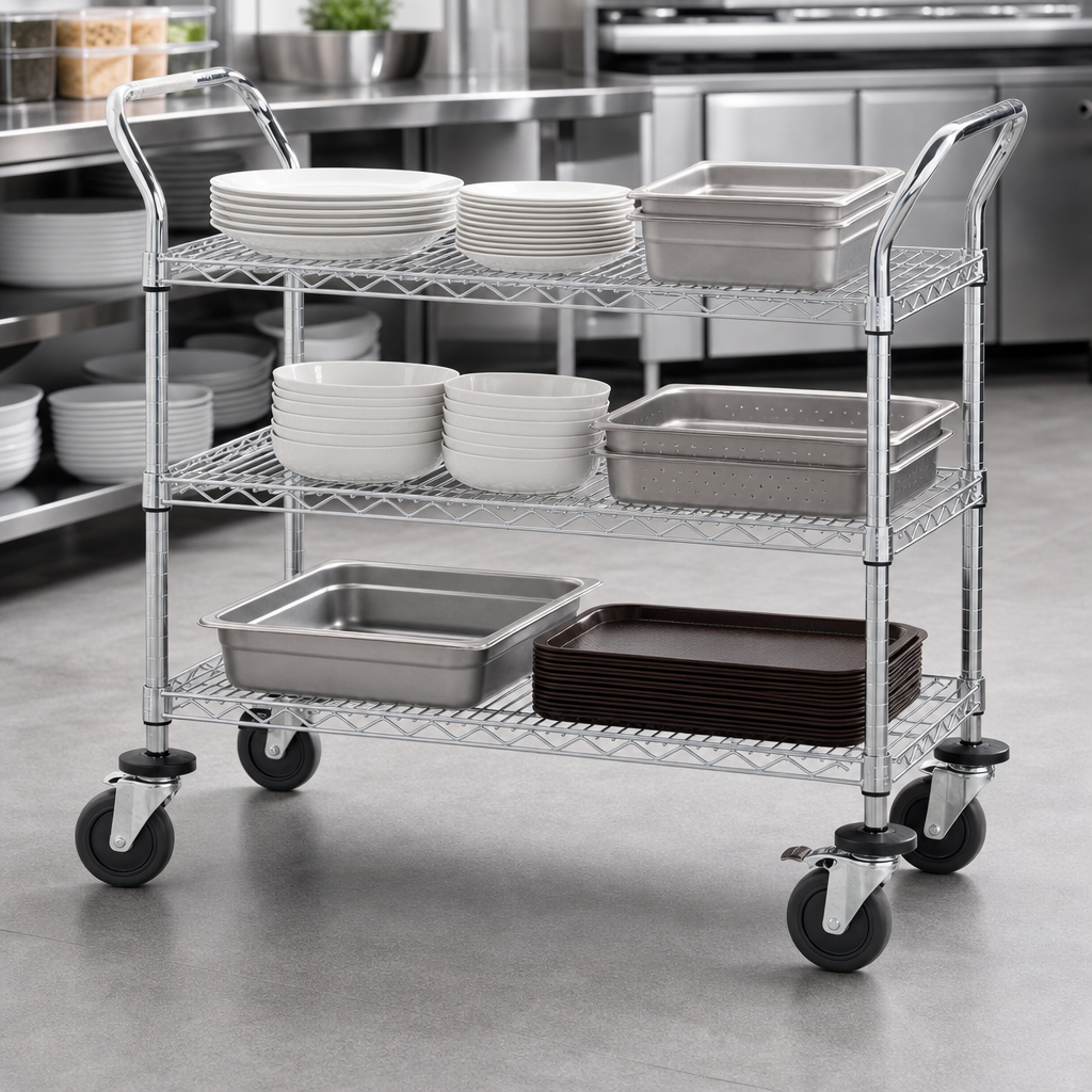 Three Wire Shelves
