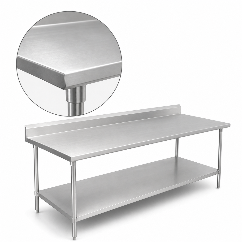 16-Gauge 300 Series Stainless Steel Top