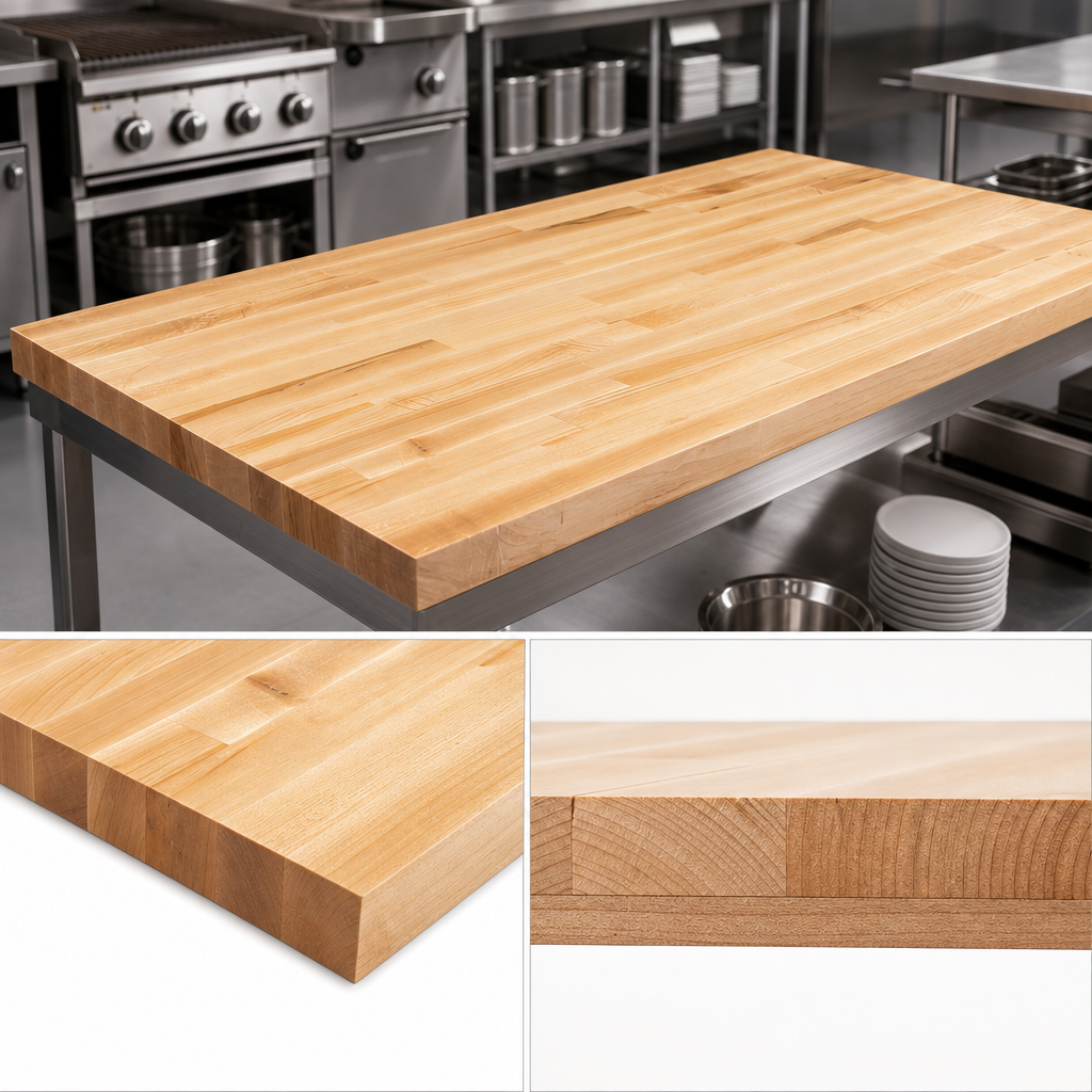 Blended Rails, Edge Grain Construction