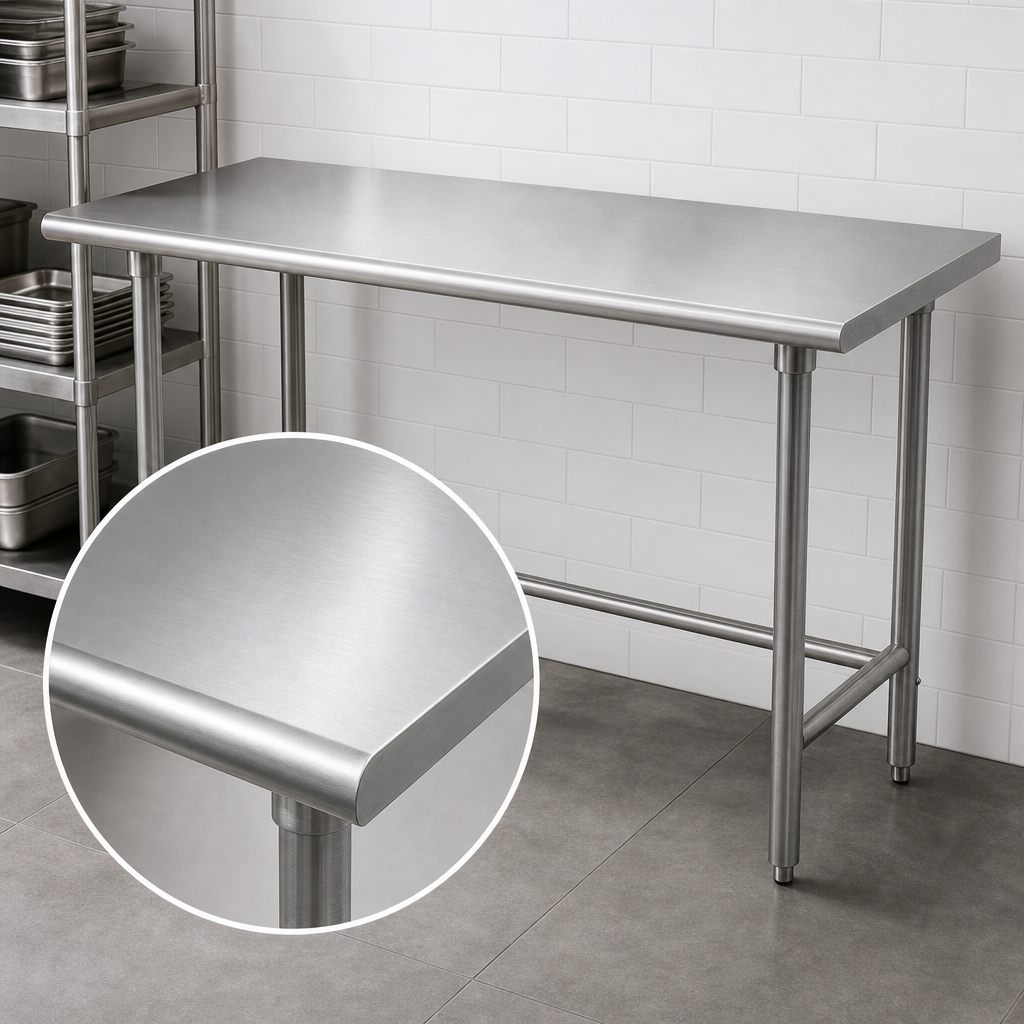 16 Gauge 304 Stainless Steel Top