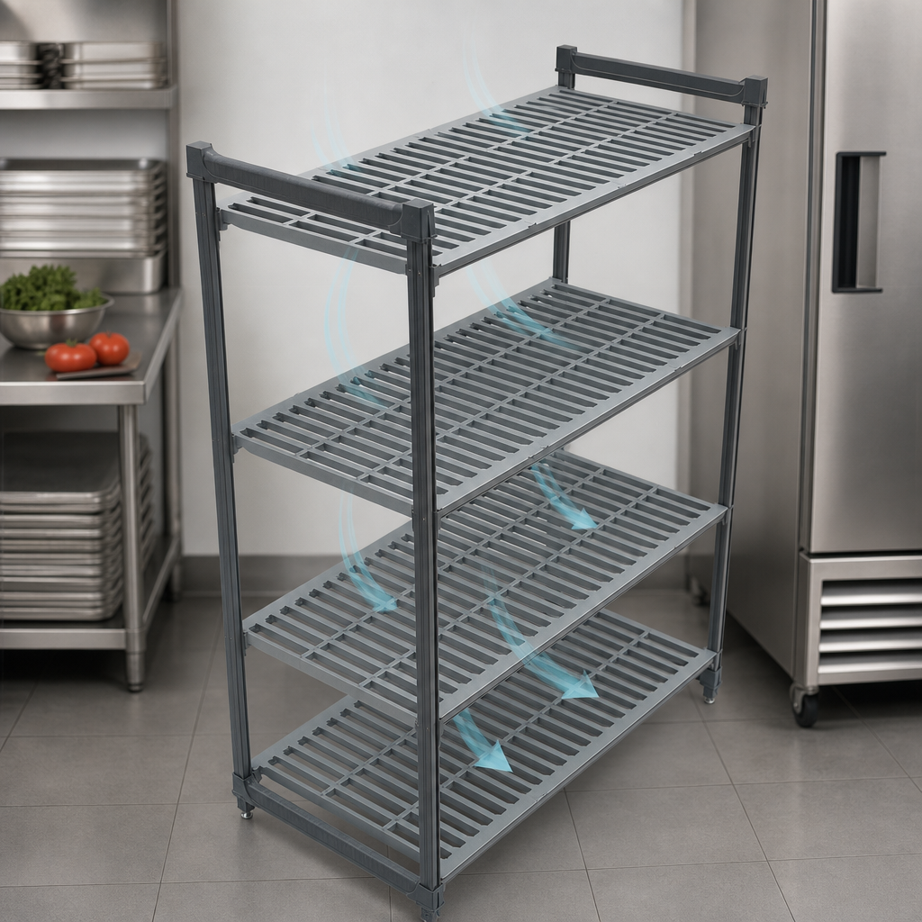 Vented Polypropylene Shelf Plates