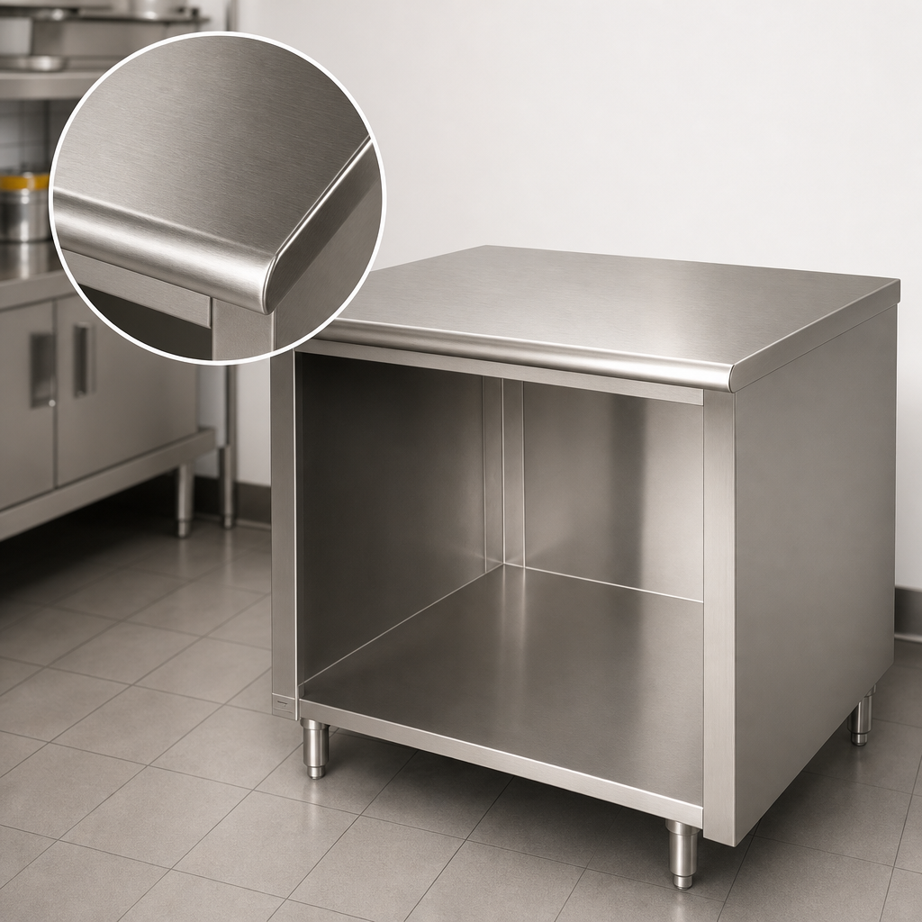 16 Gauge 304 Stainless Steel Top