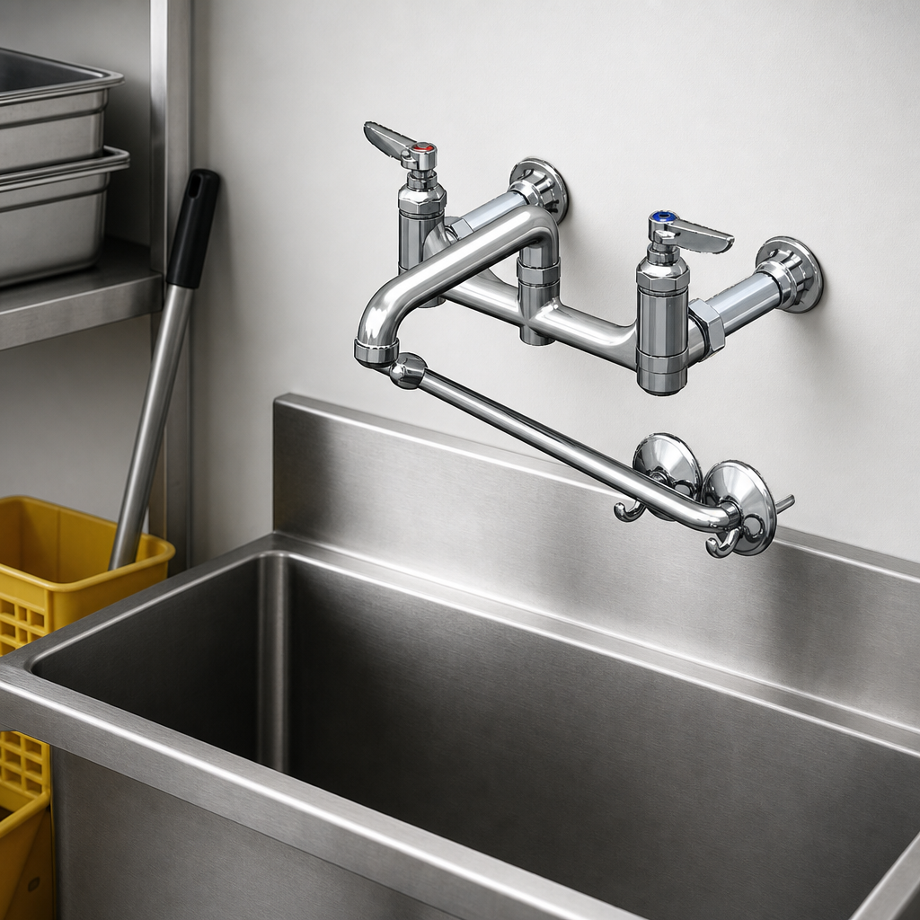 Wall-Mount Service Sink Design