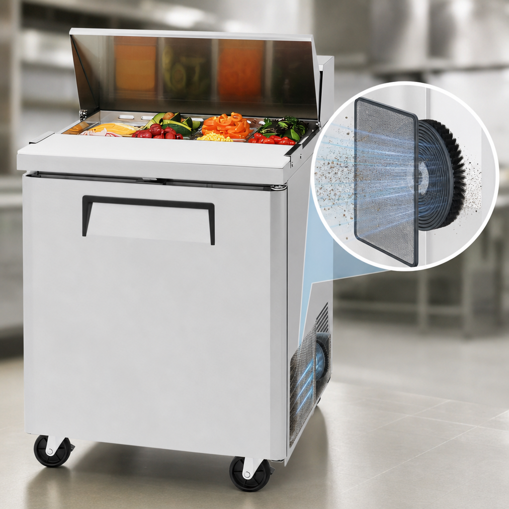 Self-Cleaning Condenser