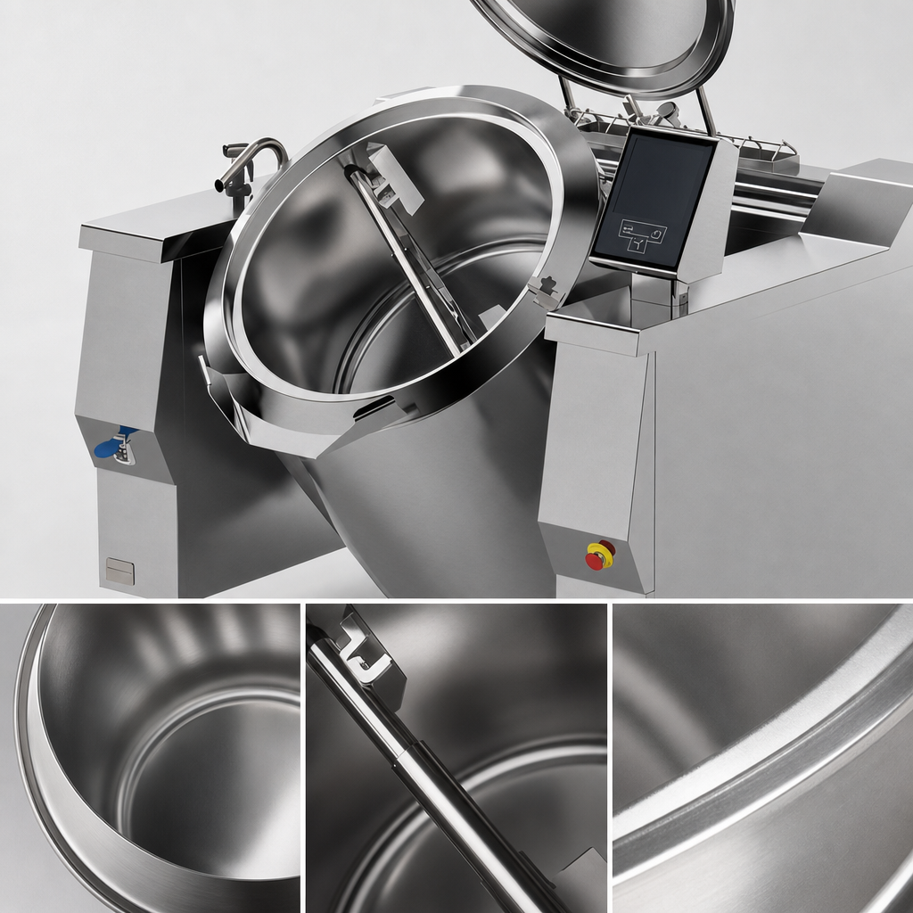 AISI 316 Stainless Steel Cooking Vessel