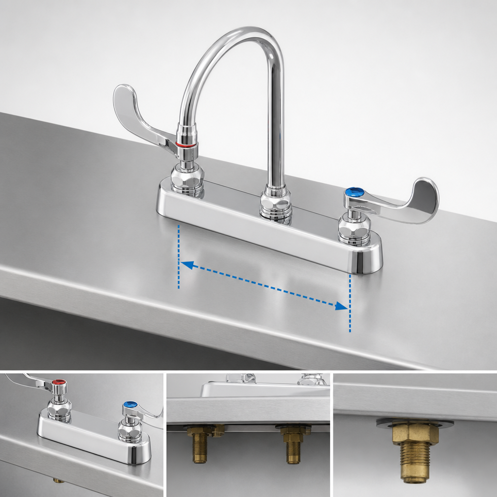 8-Inch Adjustable Centers