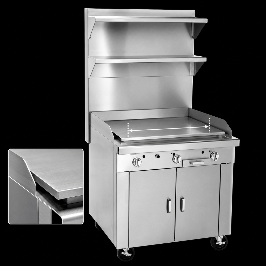 11-3/4-Inch Plancha Surface