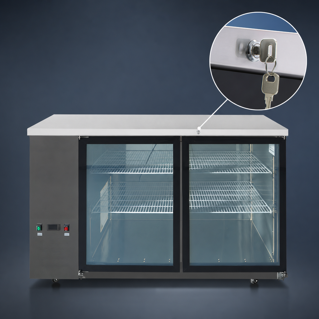 Locking Glass Doors