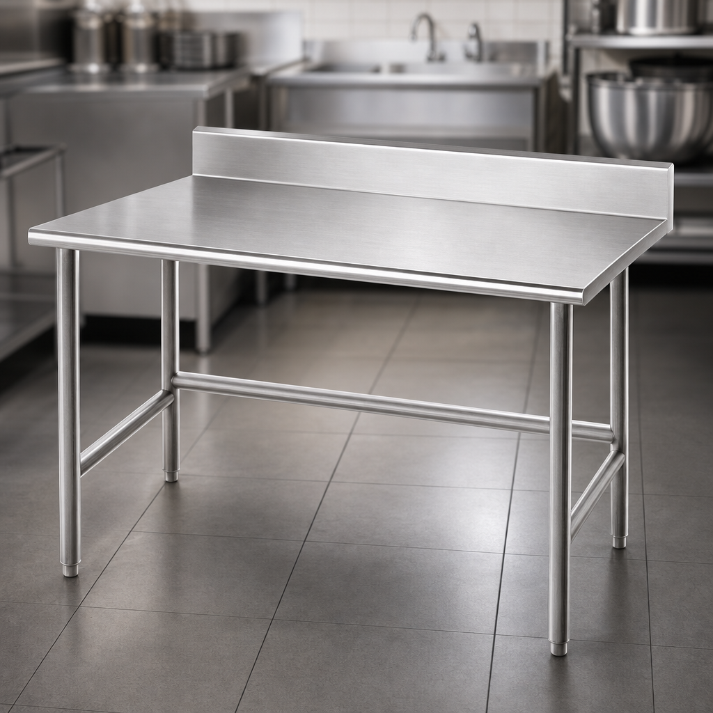 14-Gauge 304 Stainless Steel Top