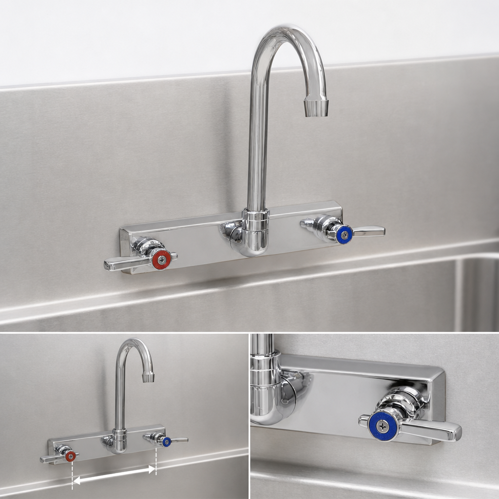 4-Inch Center Splash Mount