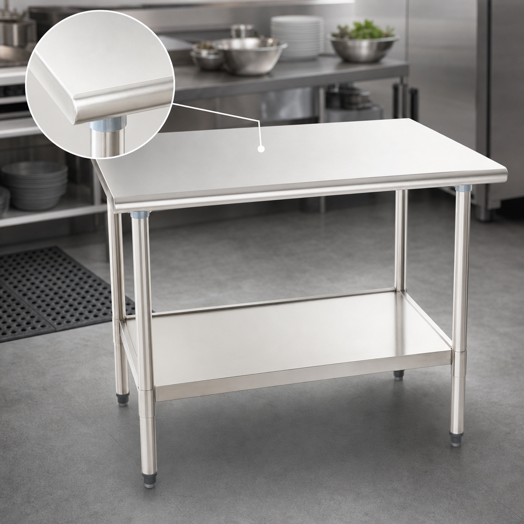 16-Gauge 300 Series Stainless Steel Top