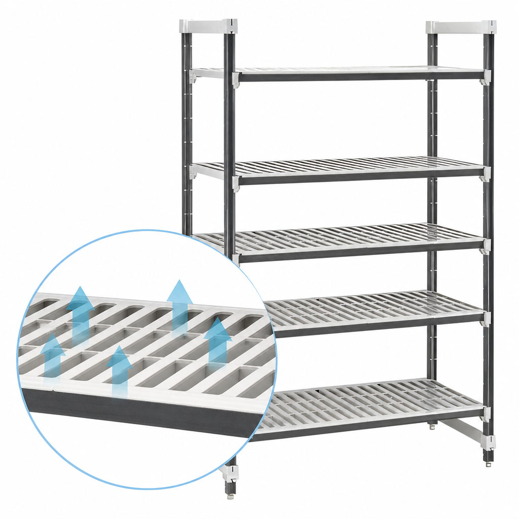 Vented Shelf Plates