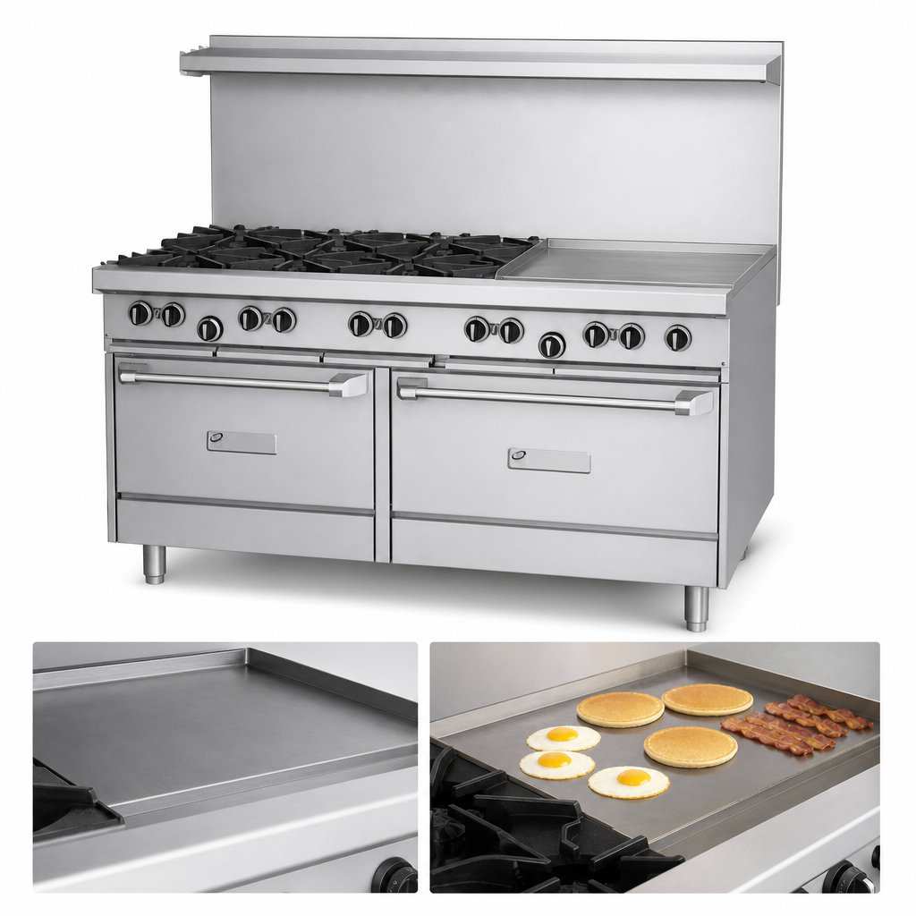 Smooth Steel Griddle Plate