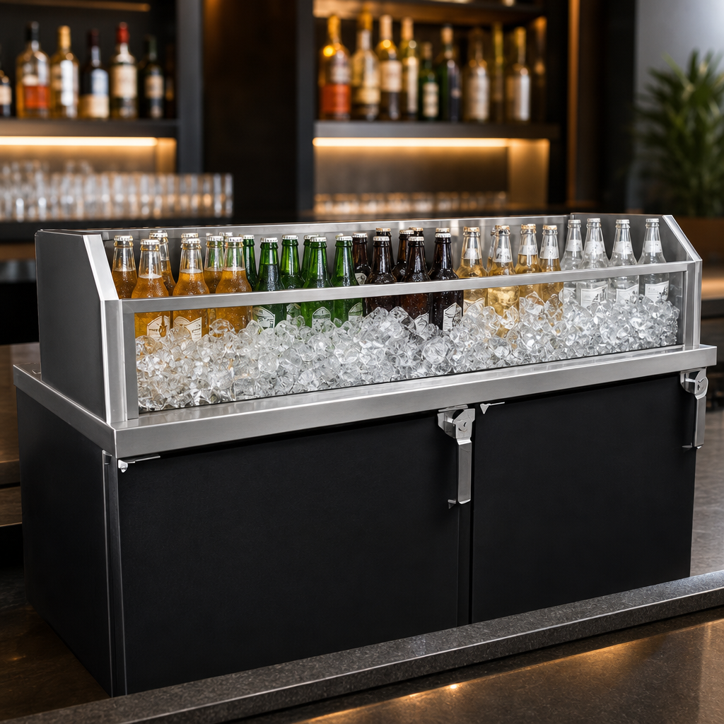 Bottled Beverage Display