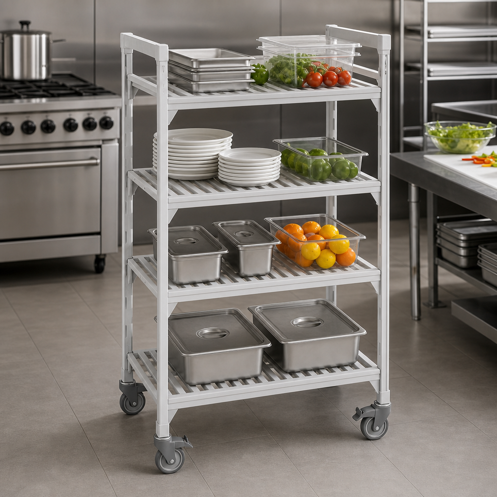 4-Shelf Vented Design