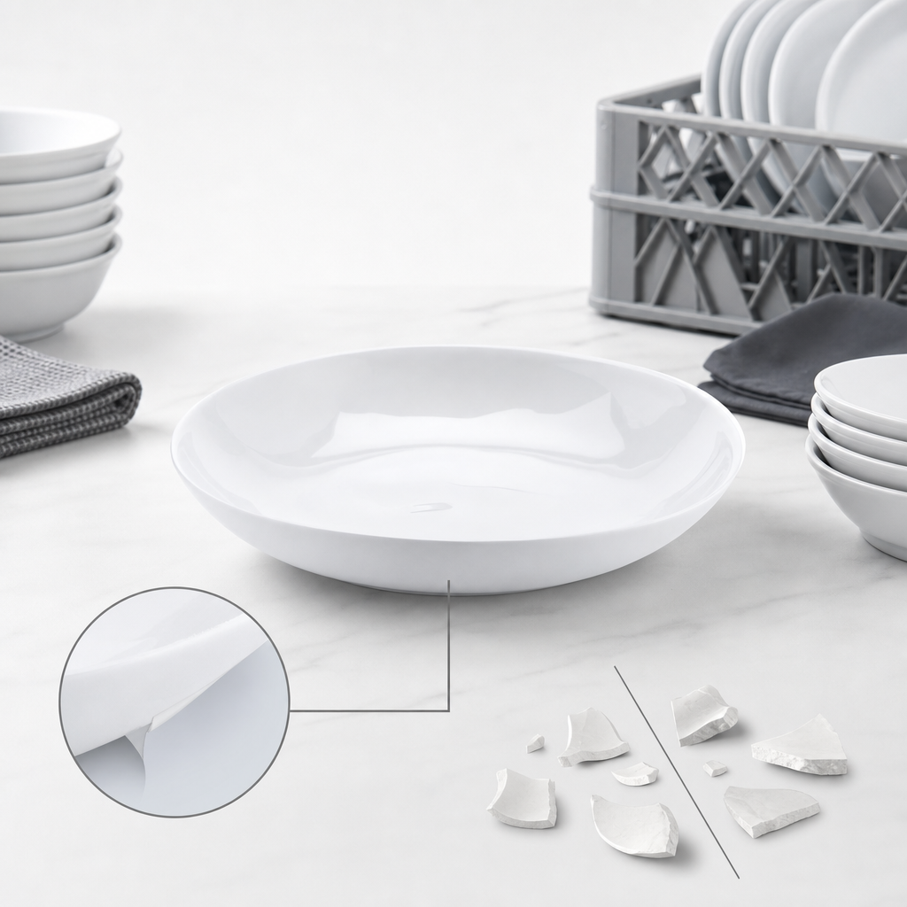 Break-Resistant Melamine