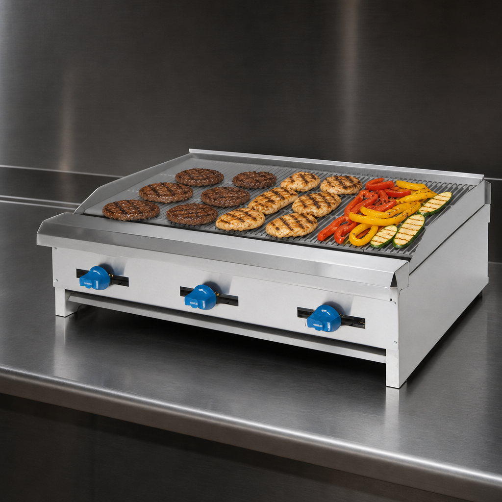 Generous Grill Area