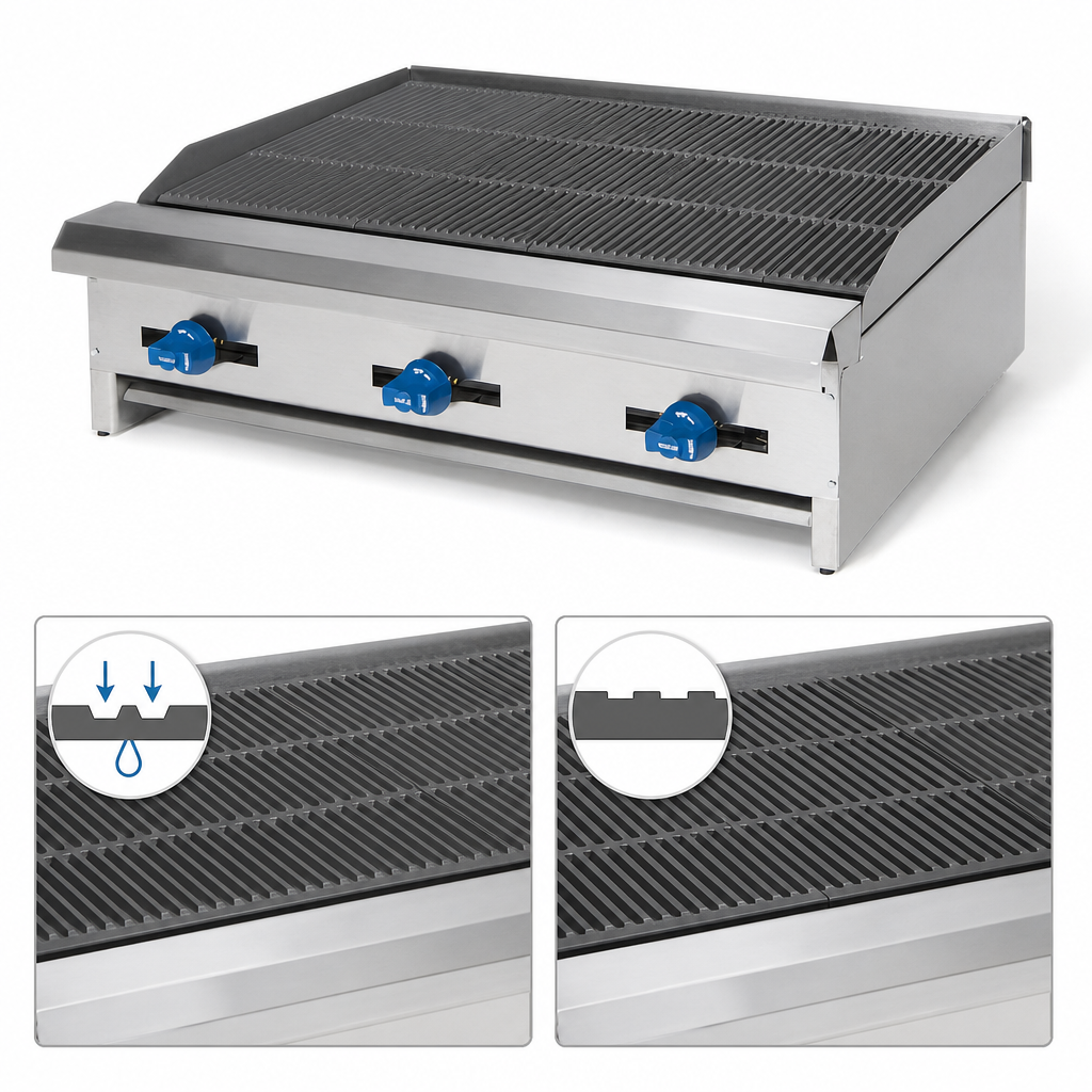 Reversible Cast Iron Grates