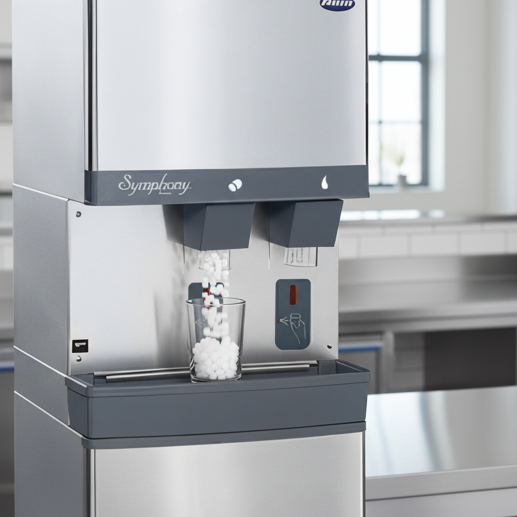 Discover the unique, soft, chewable Chewblet® nugget ice, freshly dispensed and ready to enhance any drink.