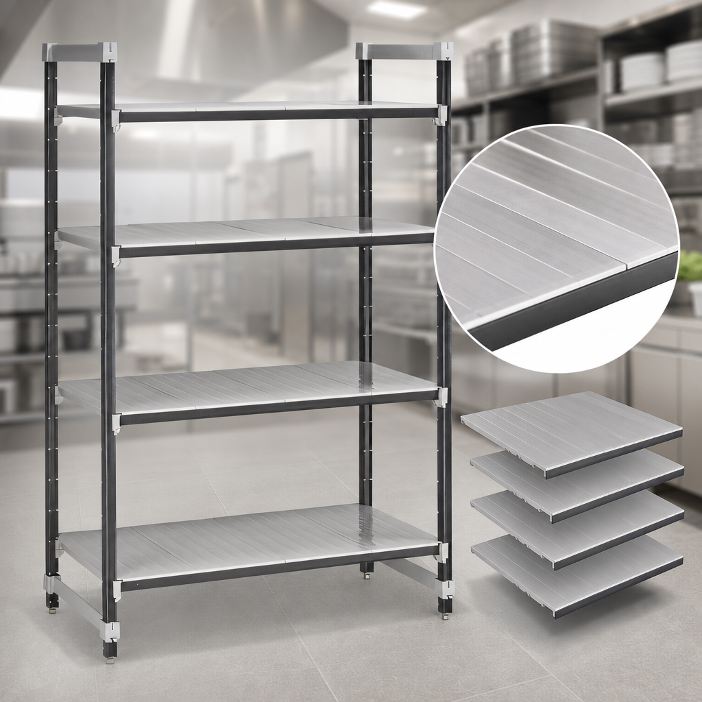 Solid Reinforced Shelf Plates