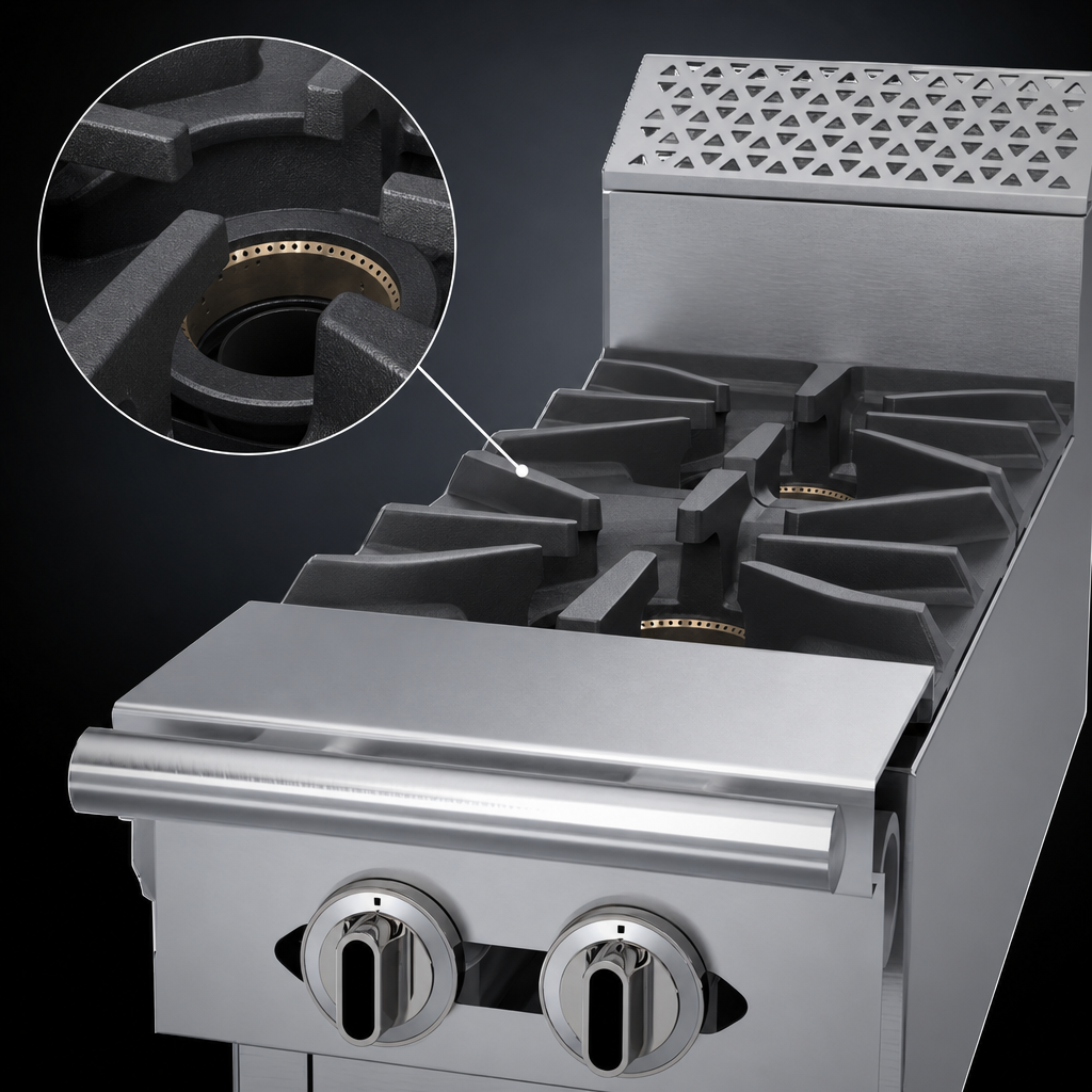Heavy-Duty Cast Iron Burner Support