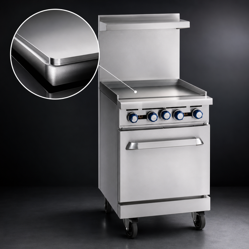 3/4-Inch Polished Steel Plate