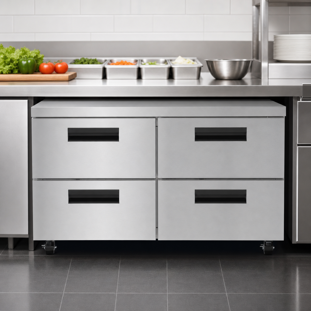 Two-Section Undercounter Design