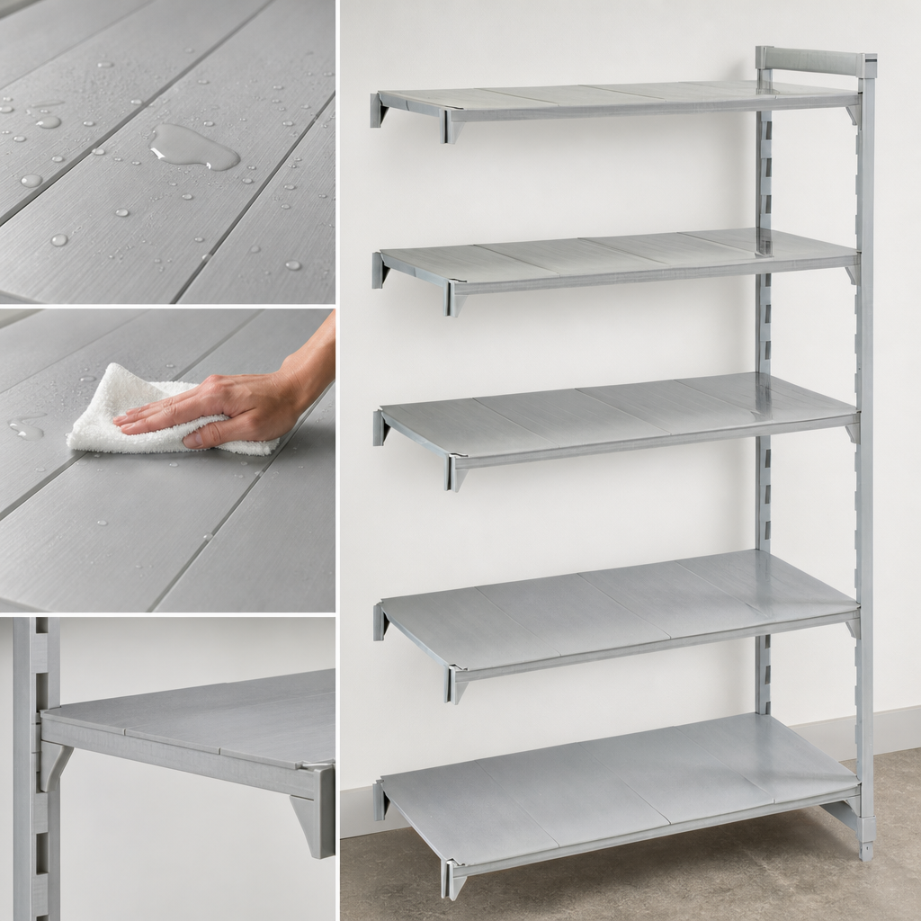 Solid Polypropylene Shelf Plates