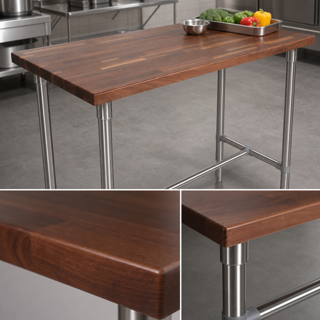 Edge Grain Walnut Top