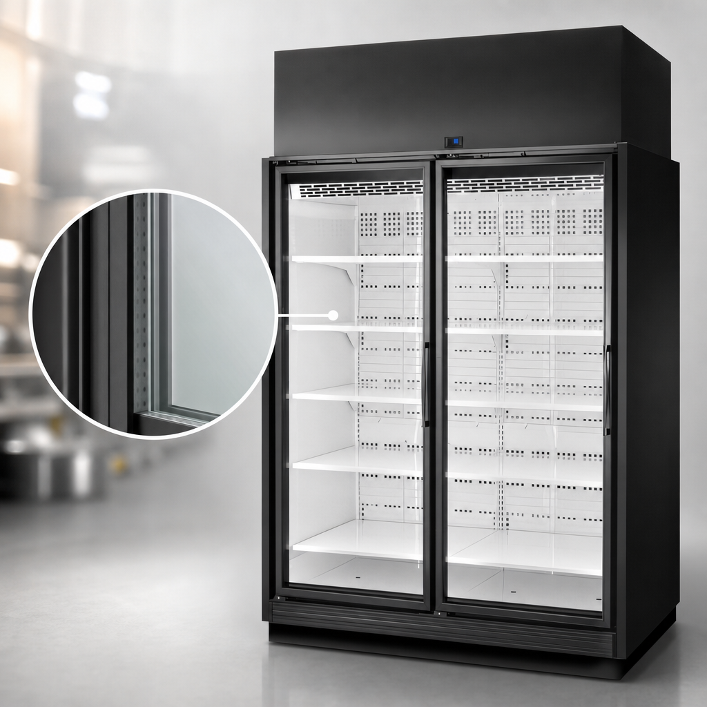Low-E Double-Pane Glass Doors