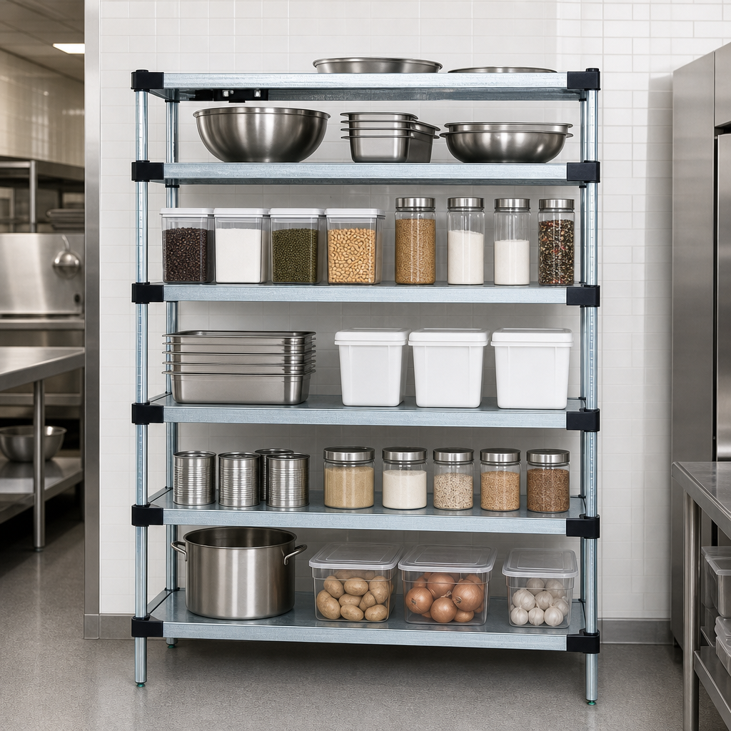 Five Solid Shelves