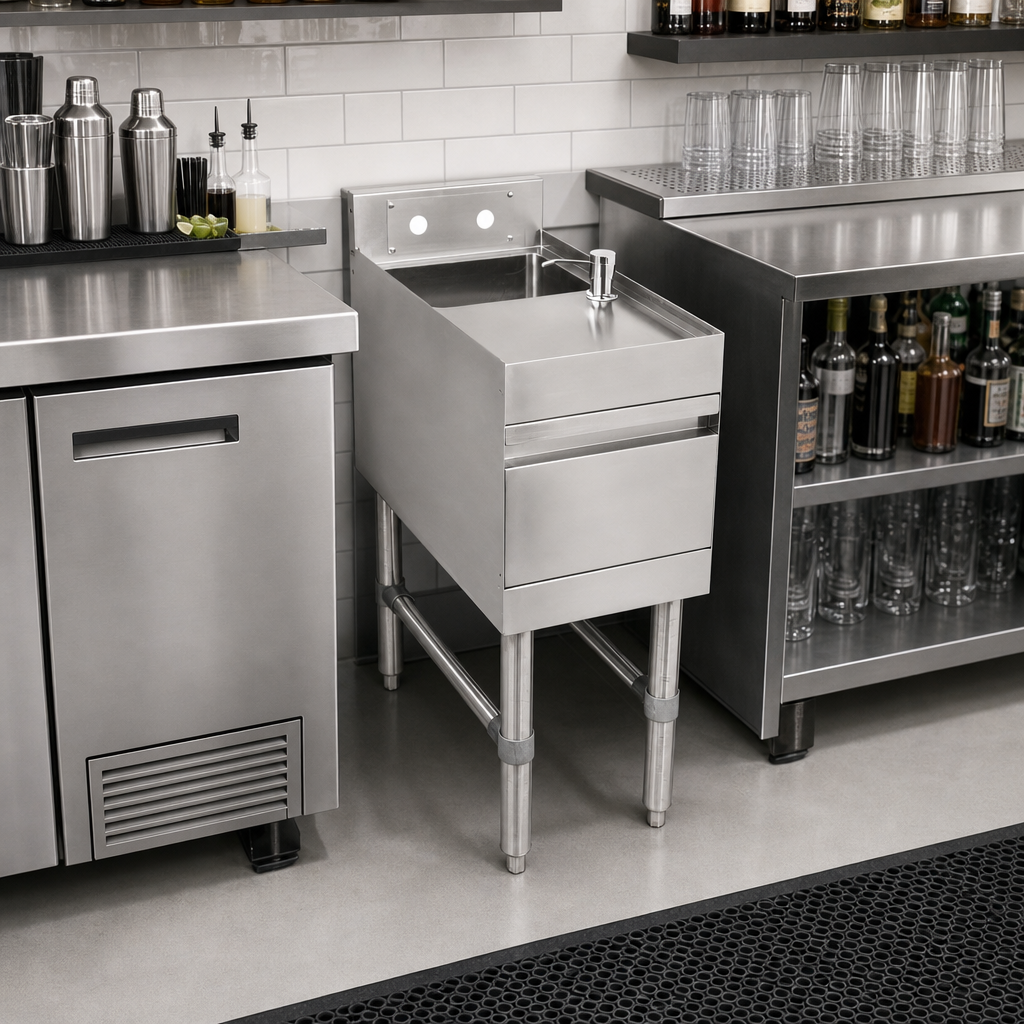 Freestanding Underbar Design