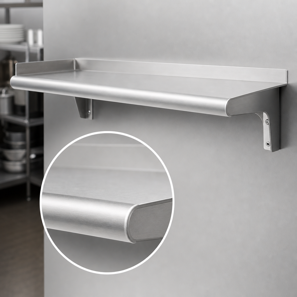 Rolled Front Edge