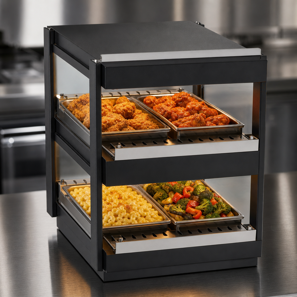 Dual Horizontal Shelves