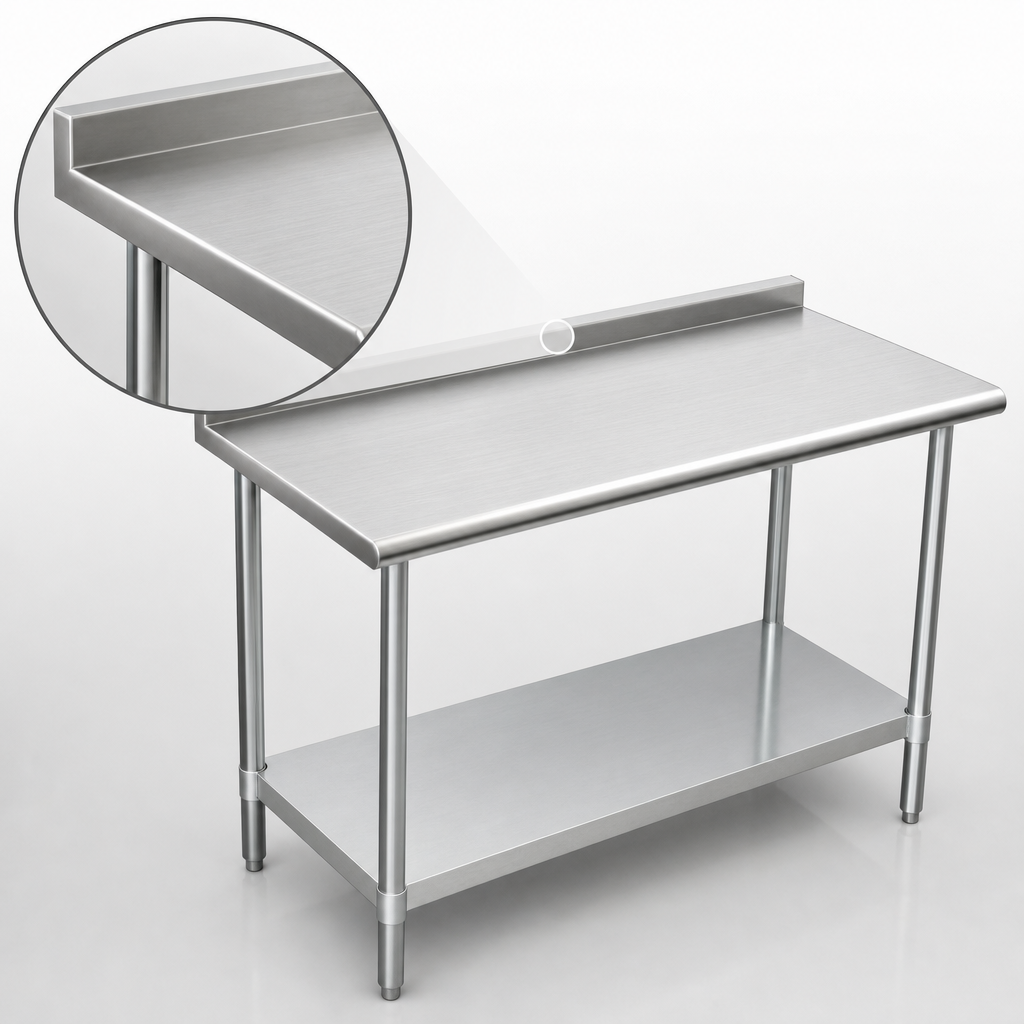 18 Gauge 304 Stainless Steel Top