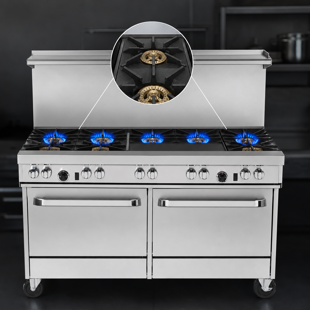 Five-Burner Top
