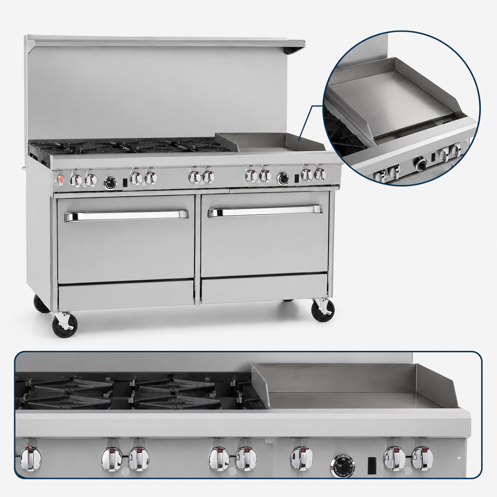 24-Inch Thermostatic Griddle